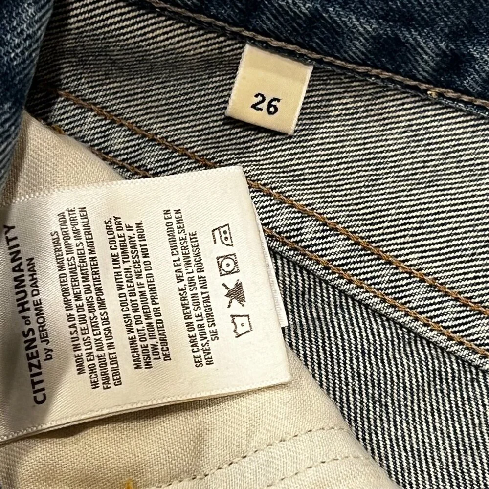 Citizens of Humanity 'Dree Crop' High Rise Slim Straight Jean, USA, 26
